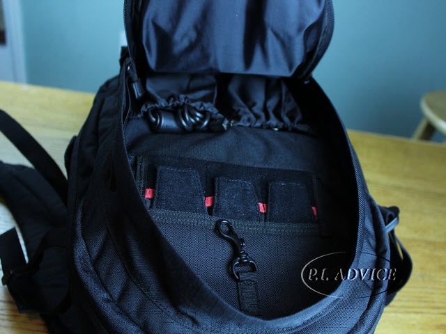 Canon Backpack second compartment