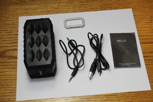 Marsee Zero X Portable Speaker Contents