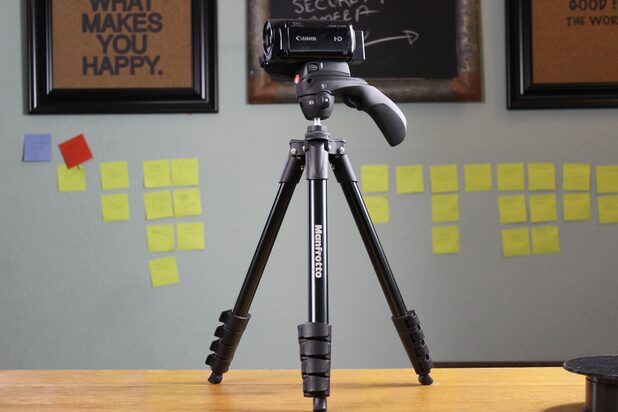 Shooting steady video with a tripod