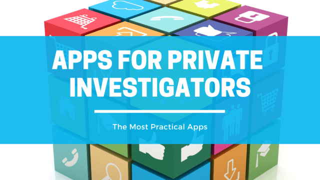 Private investigator app logo