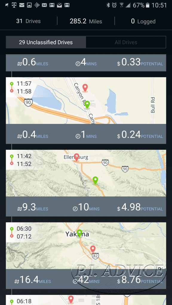 Mileage Tracker Zus