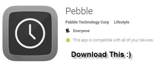 Pebble App to Download