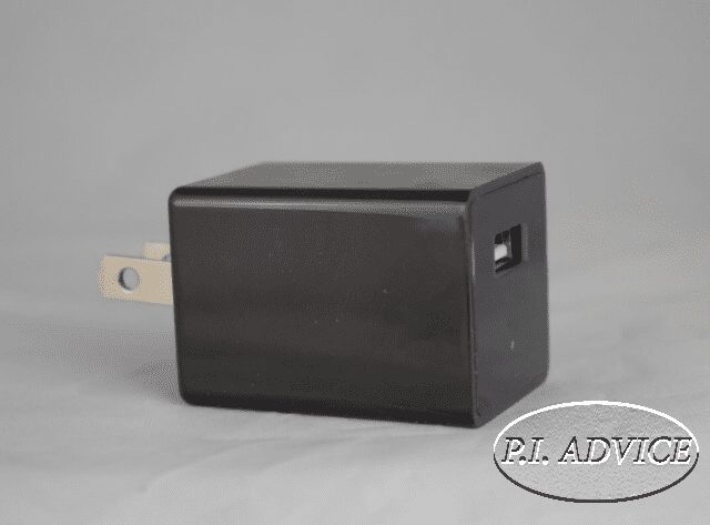 Hidden Spy Camera Charger Adpater