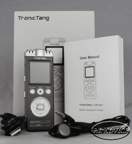 8GB Audio Recorder Review