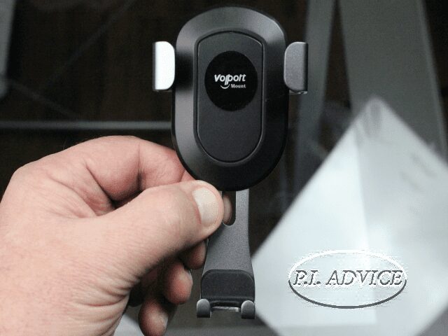 Gravity Mount Car Phone Holder closed