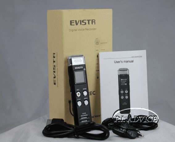 EVISTR Digital Voice Recorder
