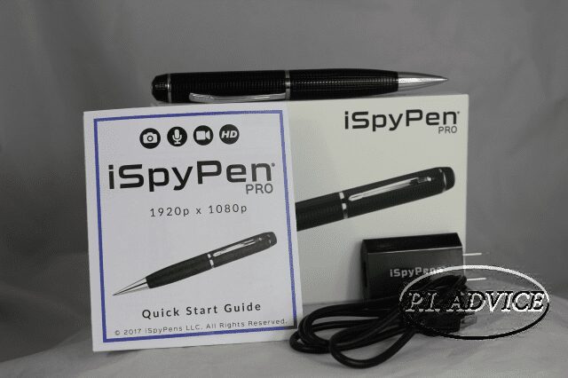 Spy Pen Camera contents