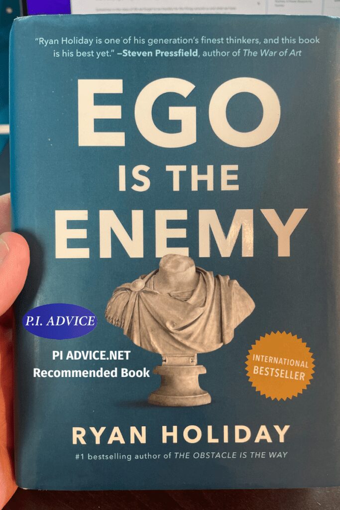 Photo of Ego is the Enemy Book