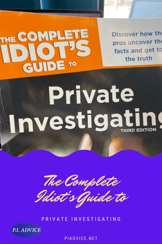 private Investigator tips