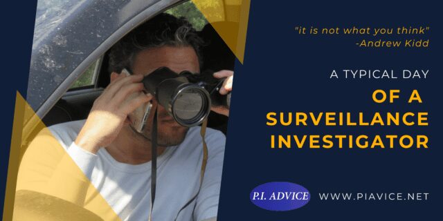 private Investigator tips