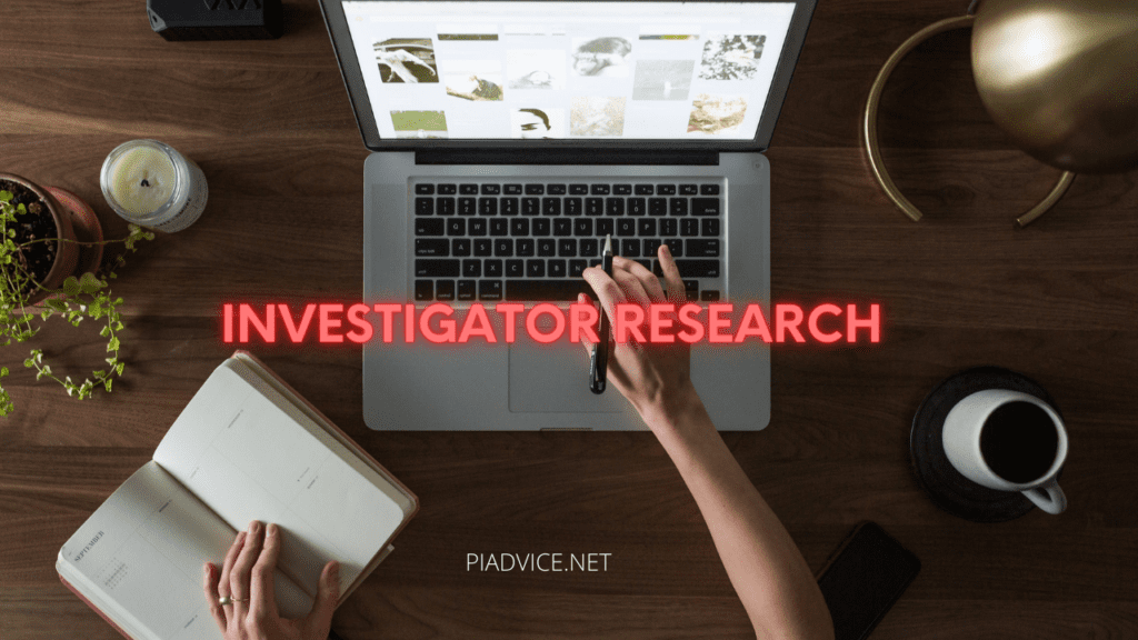 private Investigator tips