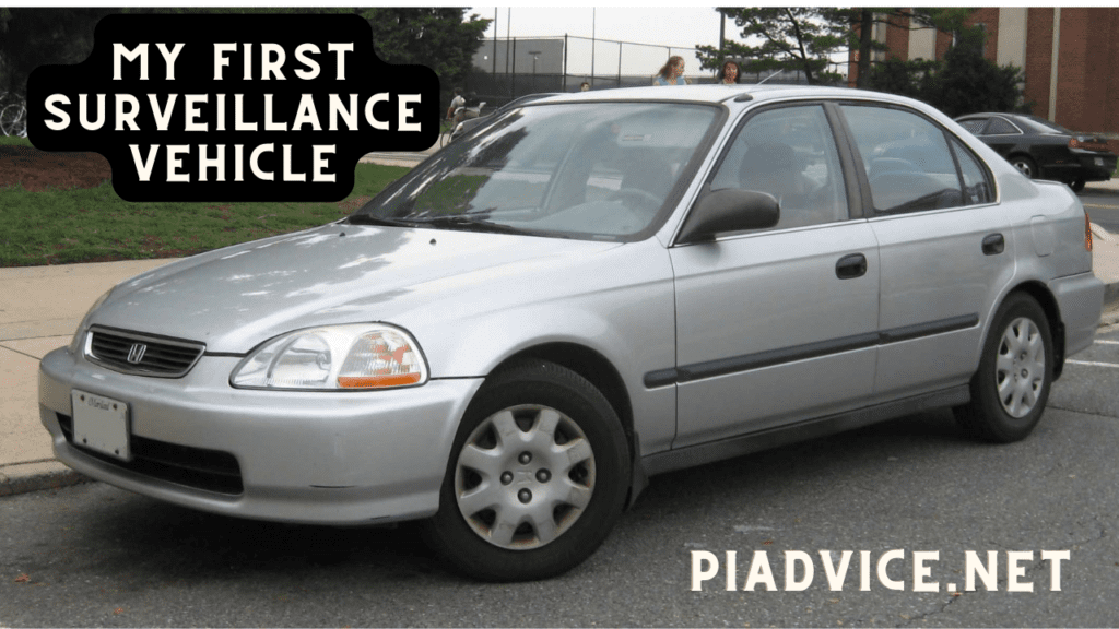 1998 Honda Civic LX Surveillance Vehicle