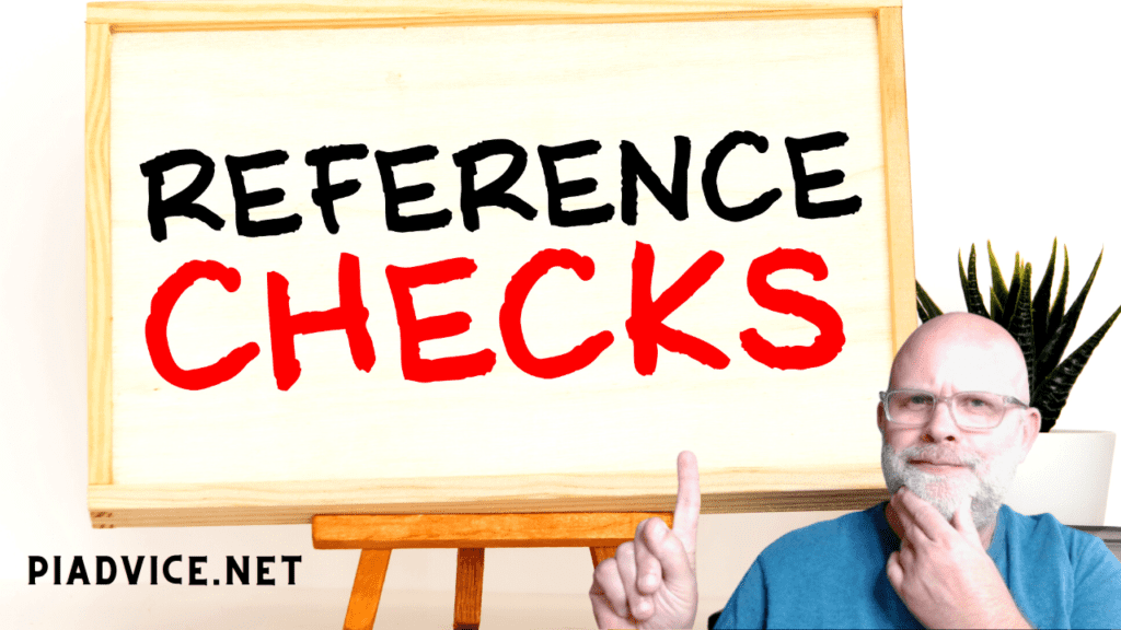 Get references checks for the investigator you want to hire