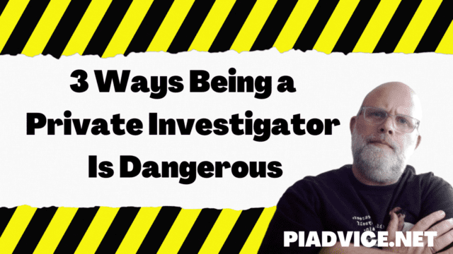 private Investigator tips