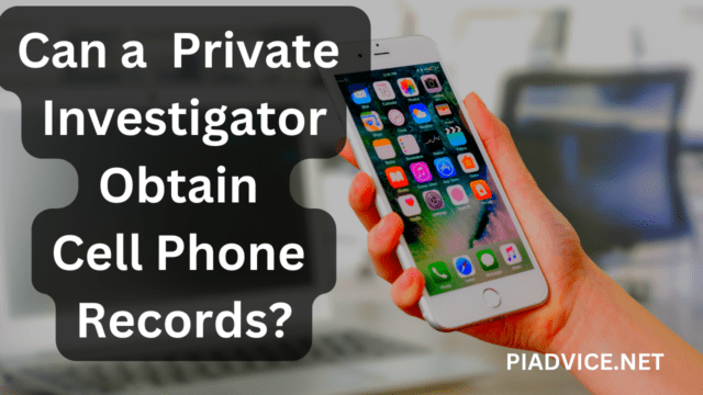 private Investigator tips