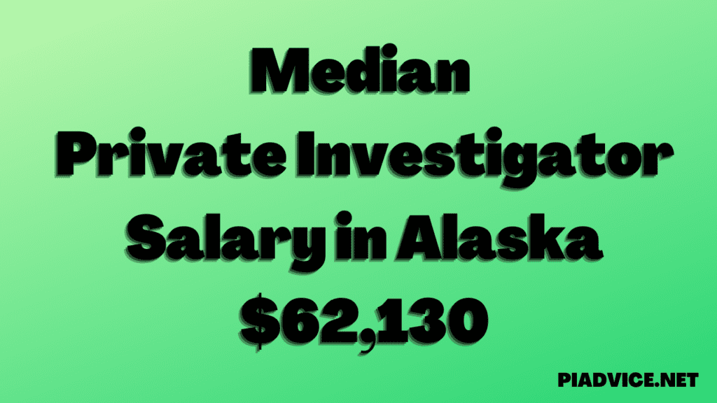 Median Private Investigator Salary in Alaska